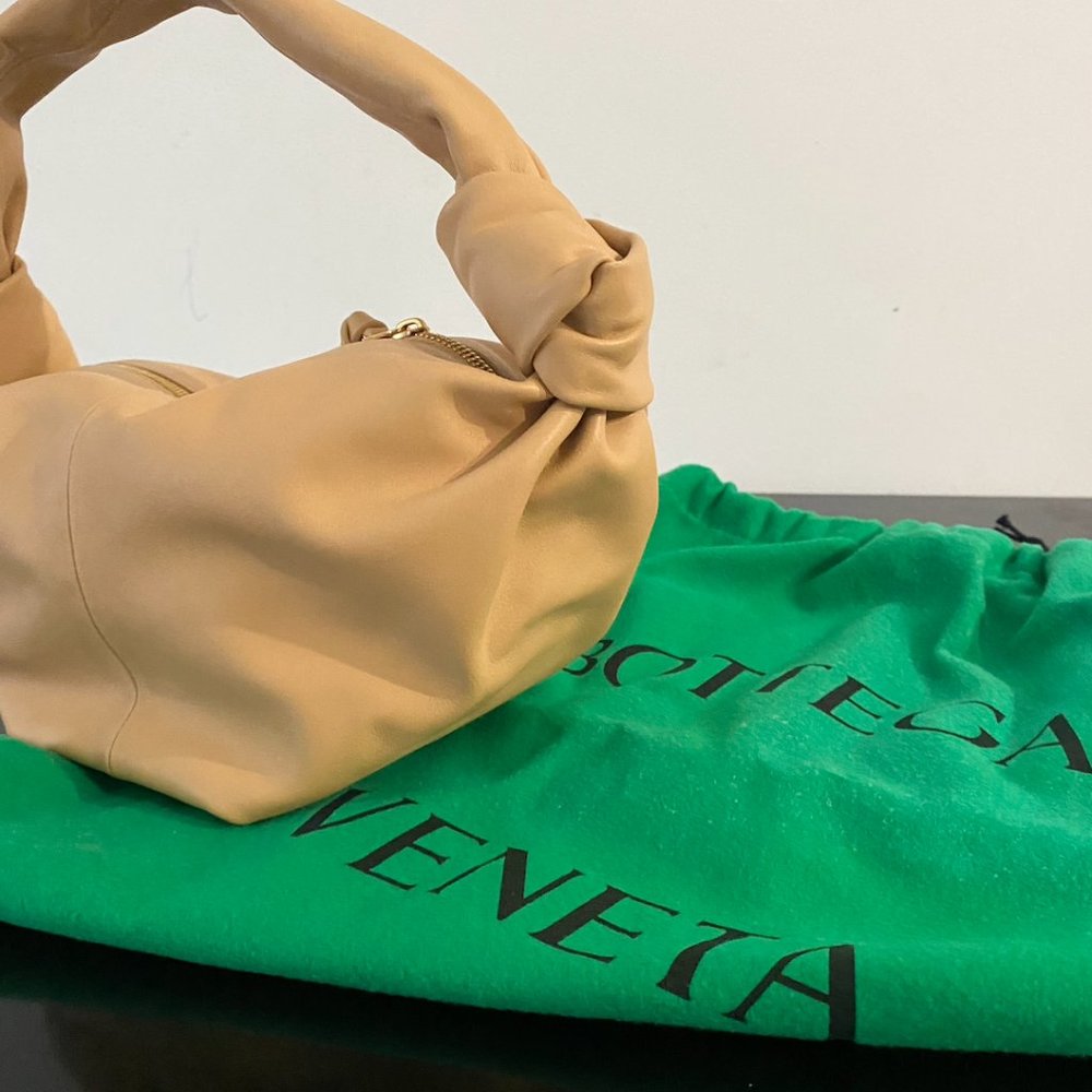 New Bottega Veneta Mini Double Knotted Leather Tote